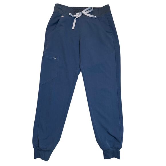 Figs Pants - Figs Zamora Jogger Scrub Pants DARK HARBOR XS Petite